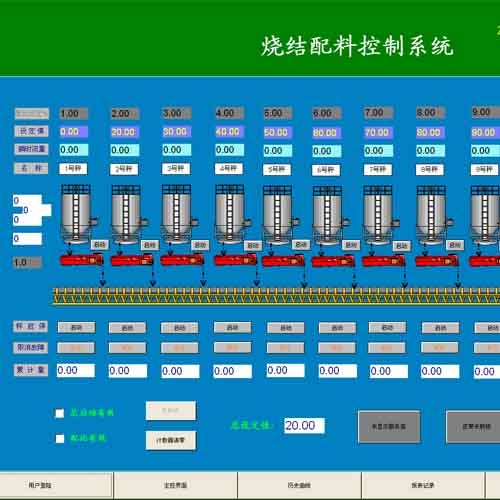 燒結(jié)配料系統(tǒng)